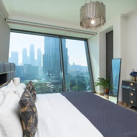 Prestige Living 1Br With Full Burj Khalifa View By Auberge Dubai Exterior photo