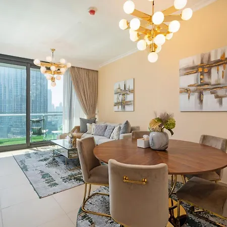 Prestige Living 1Br With Full Burj Khalifa View By Auberge Dubai Exterior photo