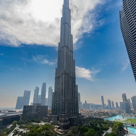 Prestige Living 1Br With Full Burj Khalifa View By Auberge Dubai Exterior photo