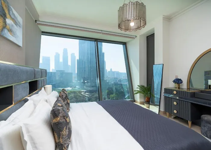 Prestige Living 1Br With Full Burj Khalifa View By Auberge