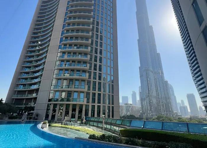 Prestige Living 1Br With Full Burj Khalifa View By Auberge